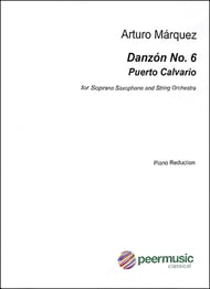 Danzon No. 6 Soprano Sax and Piano Reduction cover Thumbnail